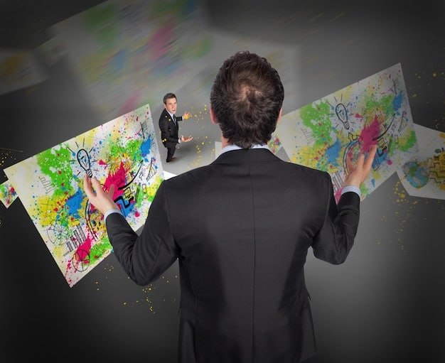 A person is creating a collage with images representing personal struggles and triumphs, symbolizing the transformative power of art in healing emotional wounds. The collage is vibrant and layered, showing resilience and growth.