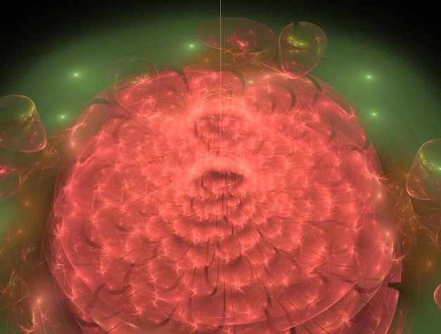 A digital illustration depicting brain activity during meditation. Different areas of the brain are highlighted with calming colors, representing increased focus, reduced stress, and enhanced cognitive function.