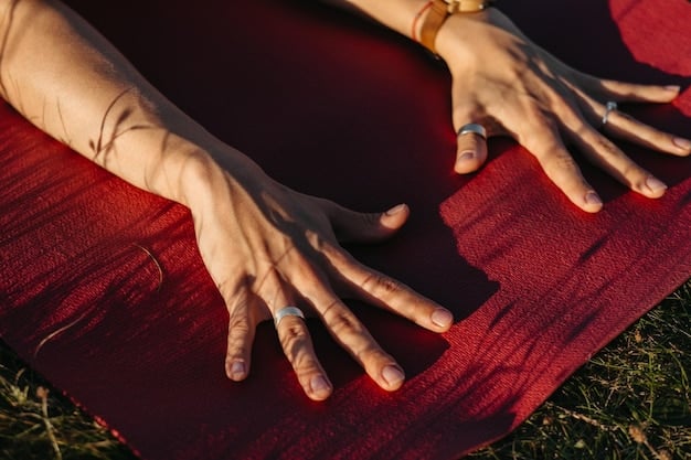 A close-up image of hands in the cosmic mudra, demonstrating the proper hand position for Zazen meditation.