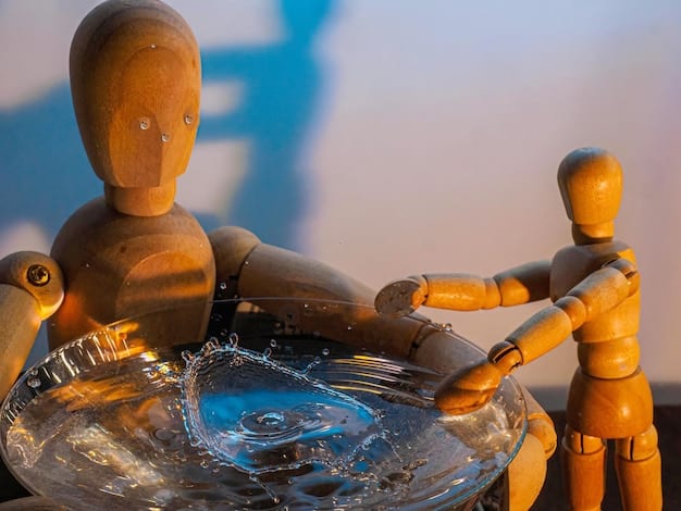 A Gemini individual surrounded by flowing streams of light, symbolizing communication and connection, with various tools on the desk.