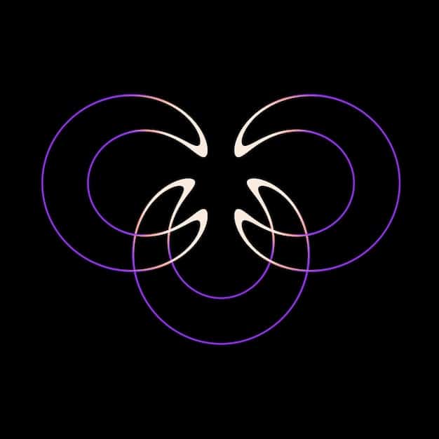 An abstract representation of zodiac symbols intertwining with Saturn's rings. The image conveys the interconnectedness of astrological influences, blending cosmic energy with individual character traits.