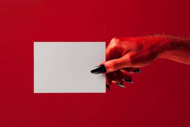 A close-up, artistic shot of a person's hands holding a small piece of paper with a written intention under the soft light of the new moon. The background is blurred, featuring elements of nature like leaves and stars, creating a dreamy and focused atmosphere.