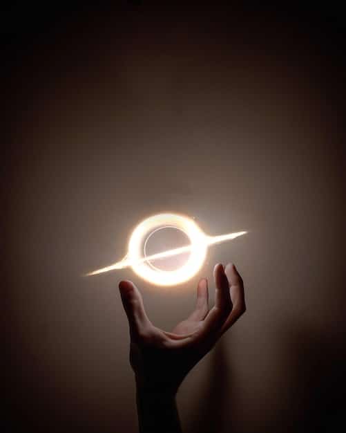 A symbolic illustration representing a hand holding a glowing Aquarius symbol, with a faint image of Pluto in the background, signifying the conjunction of their energies.