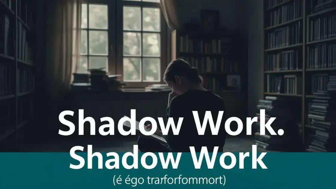 How shadow work complements ego death