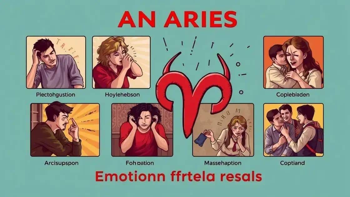 Common emotional triggers for Aries