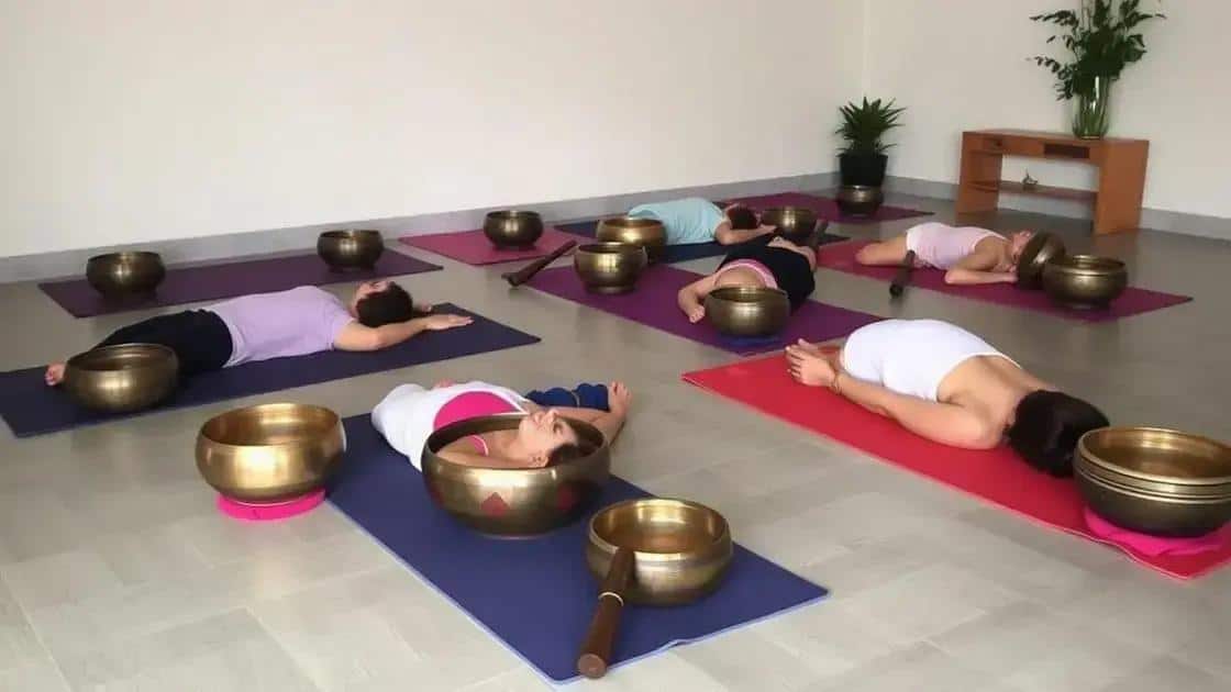 Benefits of a chakra sound bath sequence