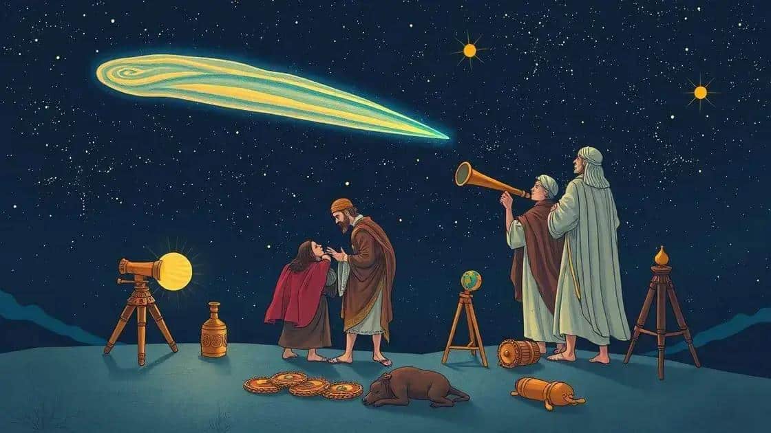 Historical significance of comets