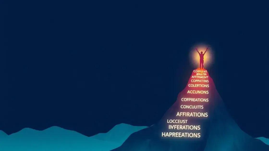 The impact of affirmations on success