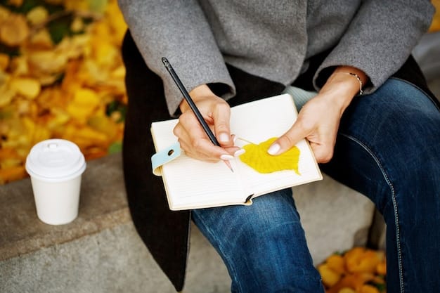 An image showing a person holding a dream journal and pen, with a variety of dream symbols scattered around them on a desk. The style is organized and inviting, suggesting the process of dream journaling and analysis.