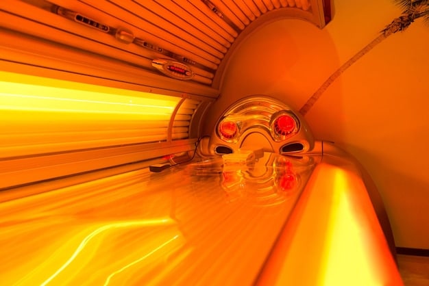 A stylized graphic showing the interior of an airplane with cosmic rays entering from outside. Passengers and crew are depicted, with a visual representation of radiation exposure levels increasing.
