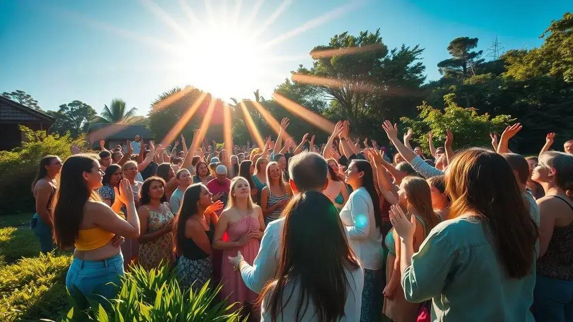 Real-life experiences with solar rituals
